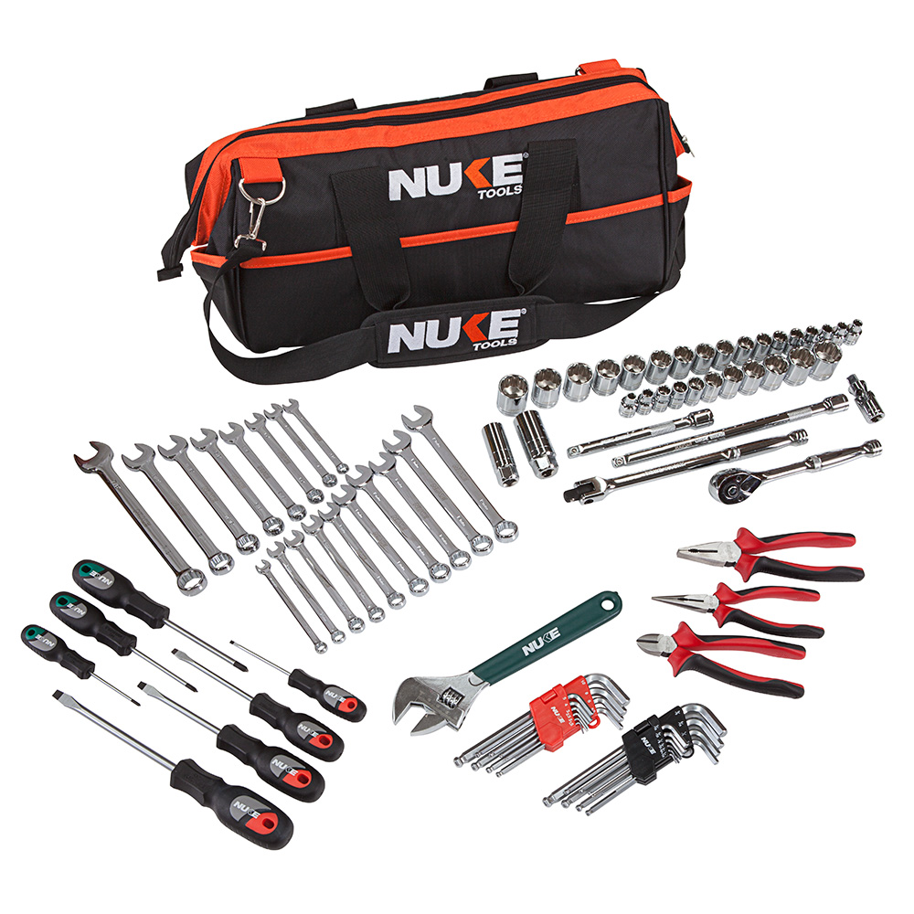 85 Piece 3/8" Drive Metric & Imperial Tool Kit Nuke Tools