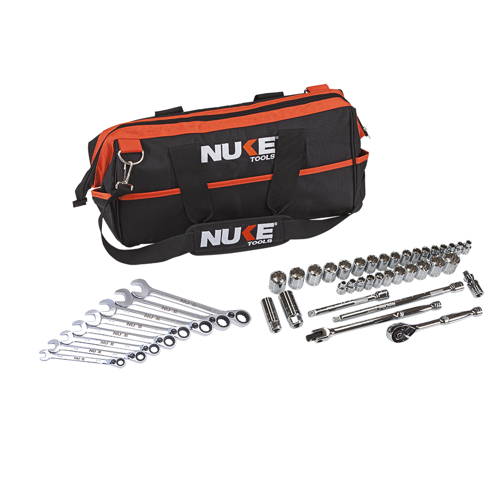 54 Piece 3/8" Drive Imperial Tool Kit Nuke Tools
